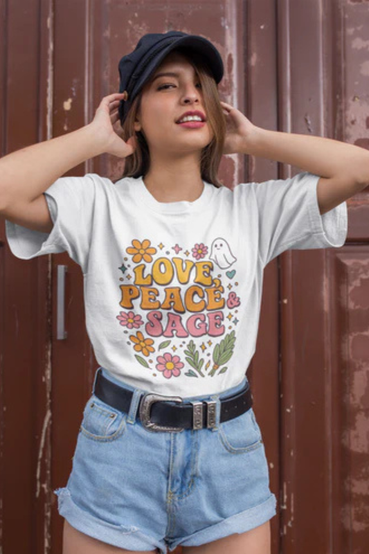 Love, Peace & Sage Tee