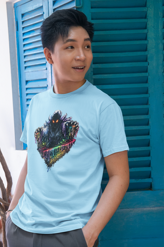 Shadow Figure Graffiti Tee