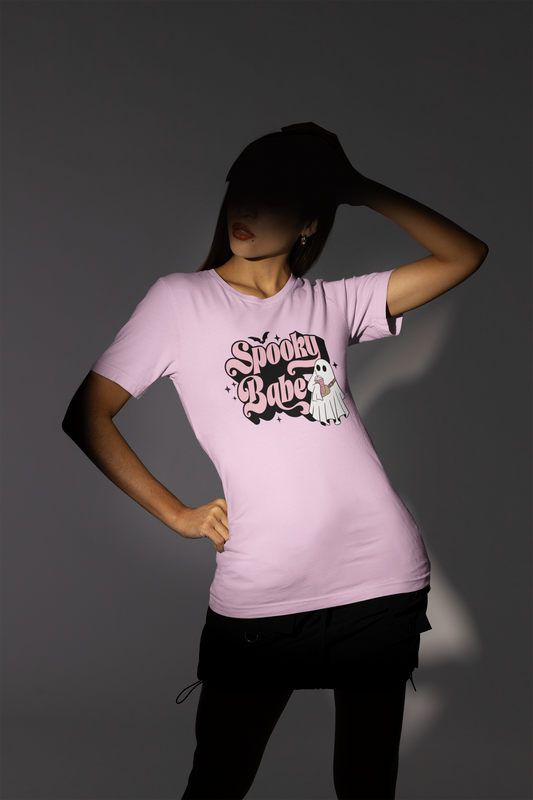 Spooky Babe Pink Tee