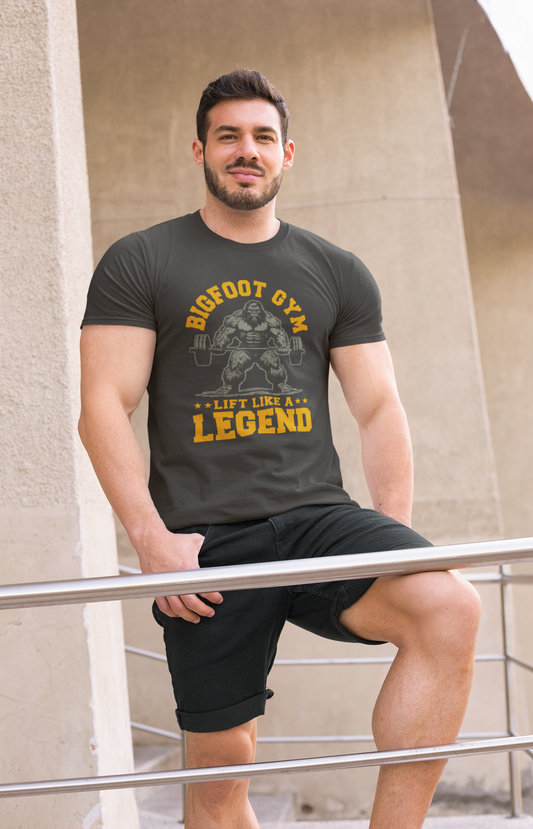 Bigfoot Gym Tee dark