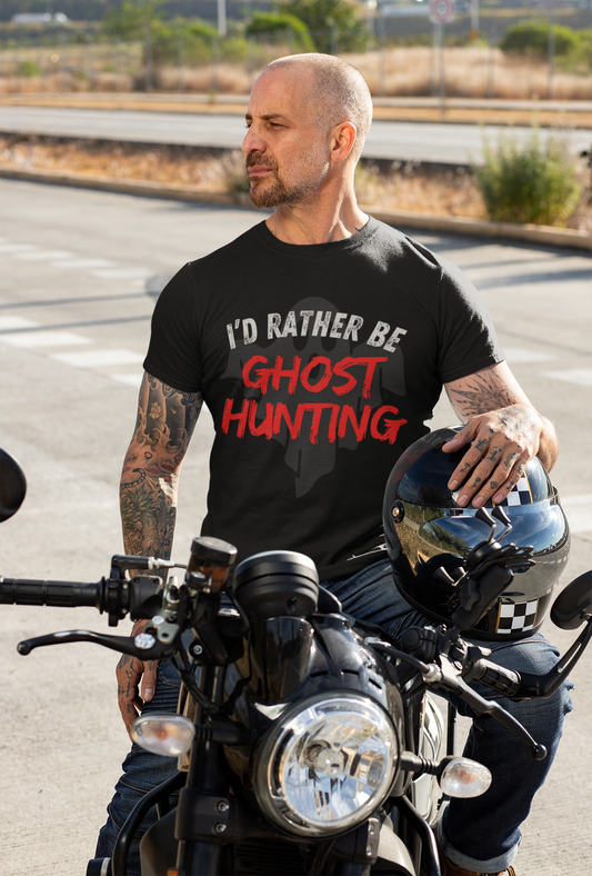 I'd Rather Be Ghost Hunting Tee