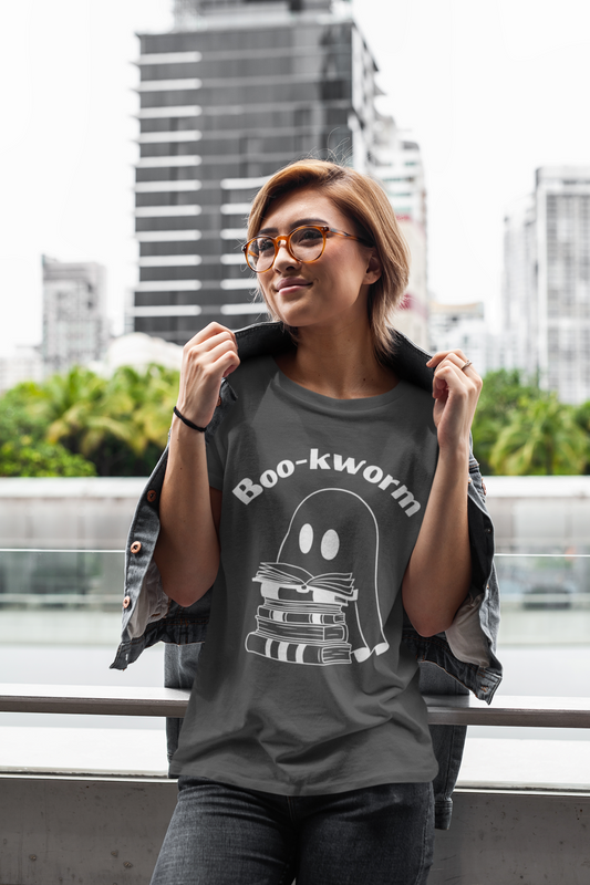 Boo-kworm Tee (White)