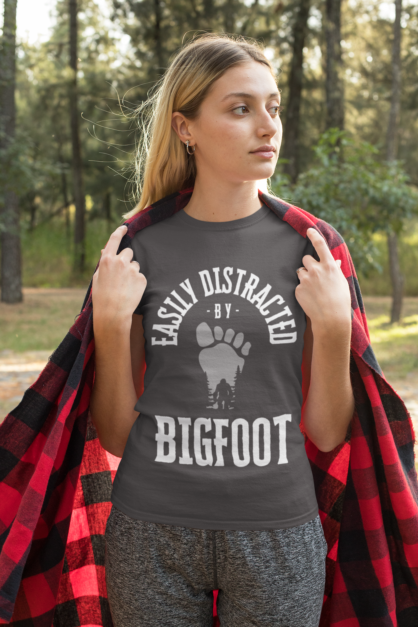 Easily Distracted by Bigfoot Tee