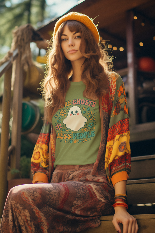 More Ghosts, Less People Tee