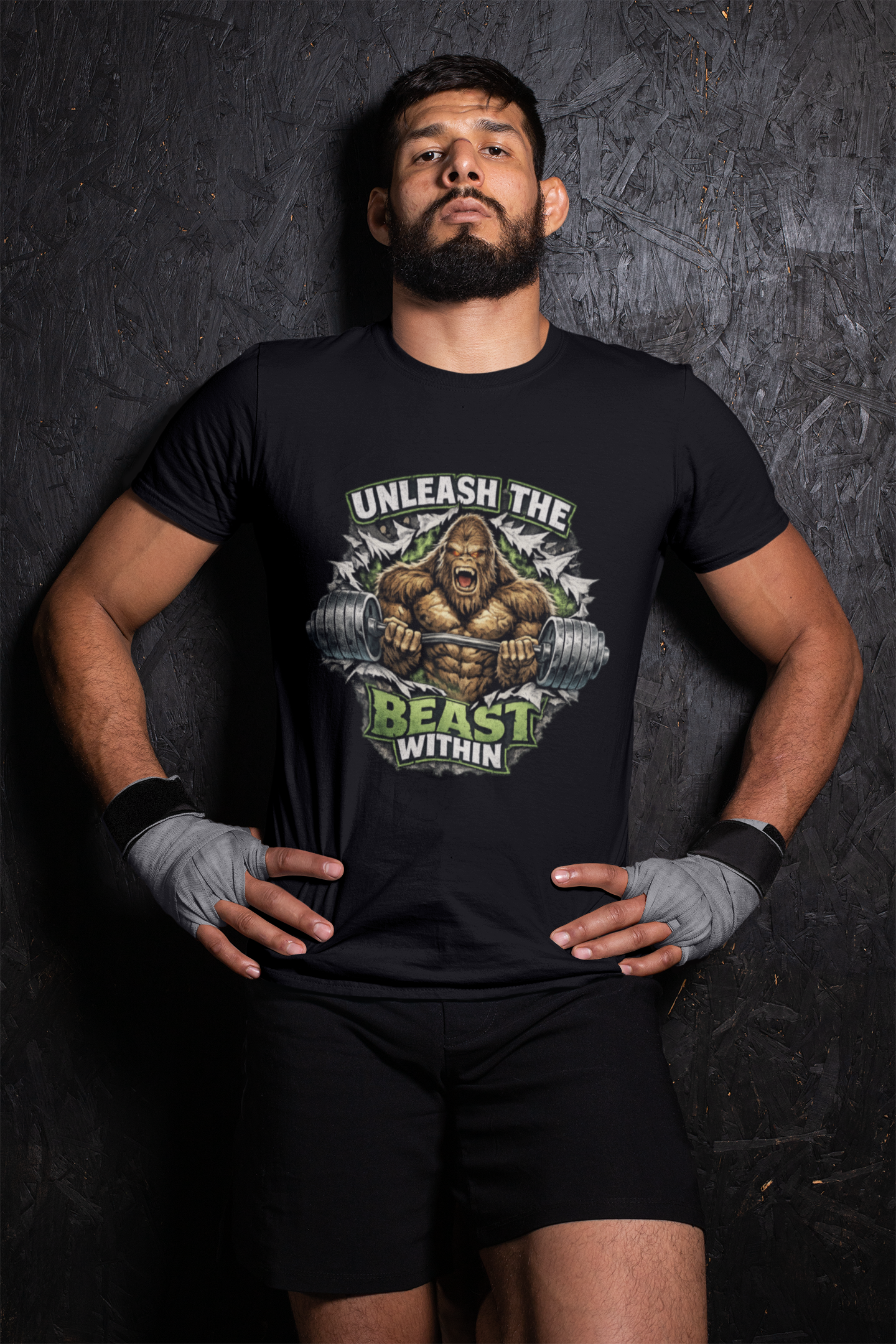 Unleash the Beast Within – Bigfoot Gym Tee